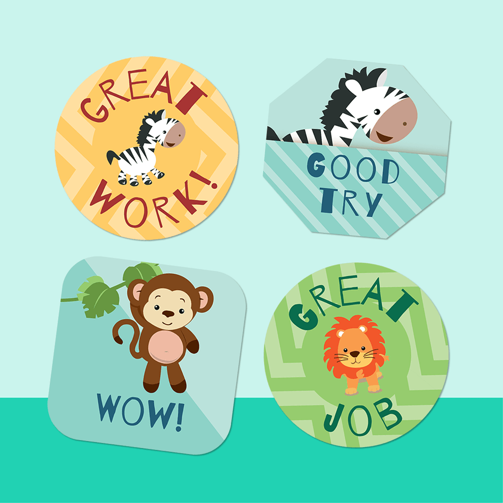 Baby Animals Reward Stickers