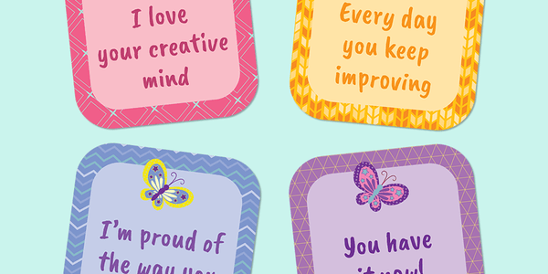 Butterfly Reward Stickers (Growth Mindset)