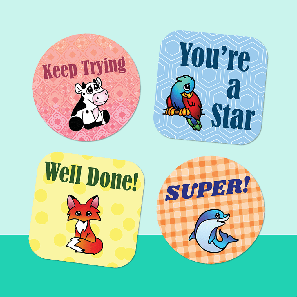 Cute Animal Reward Stickers