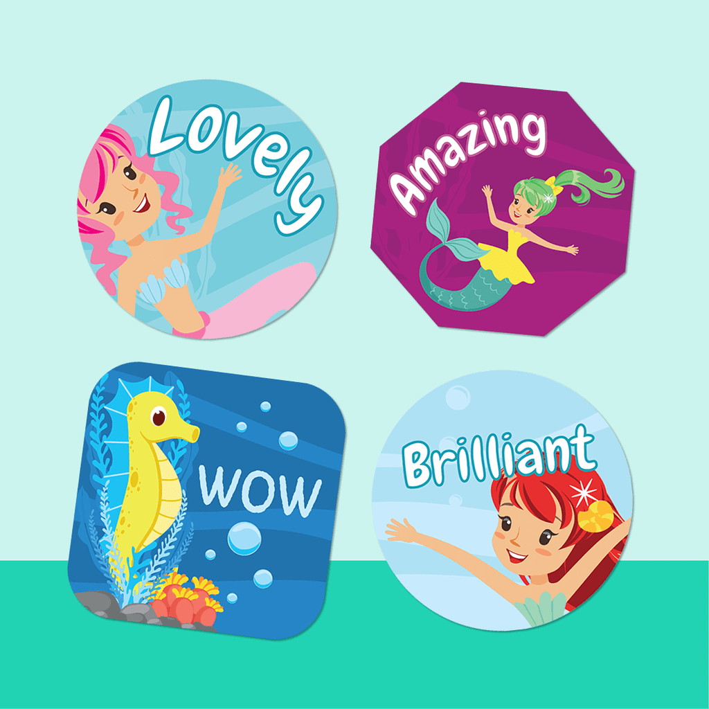 Mermaid Reward Stickers