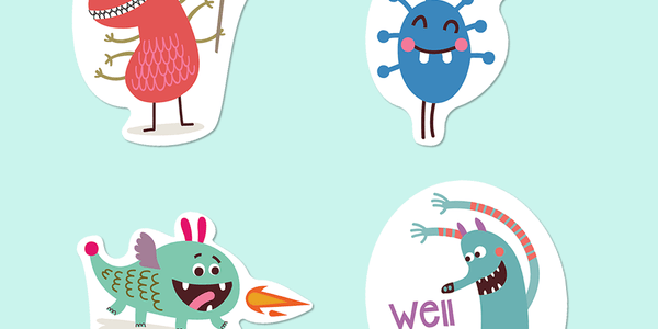 Alien Reward Stickers