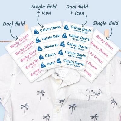 Curb School Separation Anxiety with Fun and Funky Stationery and Clothing Labels
