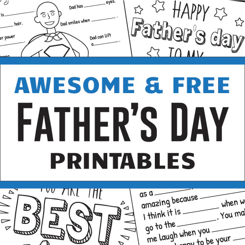 Fathers Day - Let's celebrate dad!