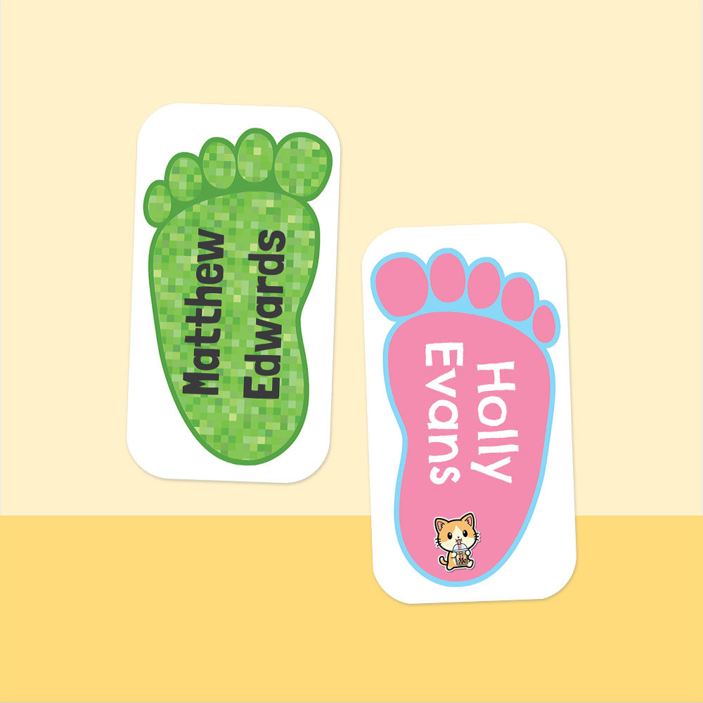 Colour Shoe Labels (A5) - Customise your own