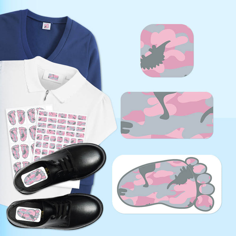 Dino Camo Pink Preview