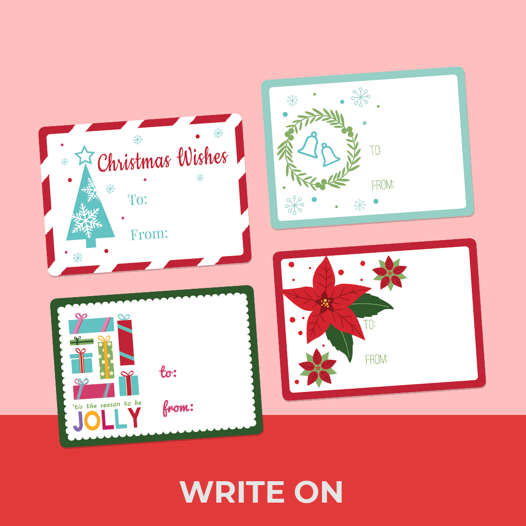 Christmas gift labels discount