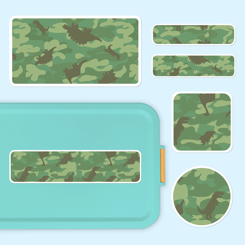 Dino Camo Green