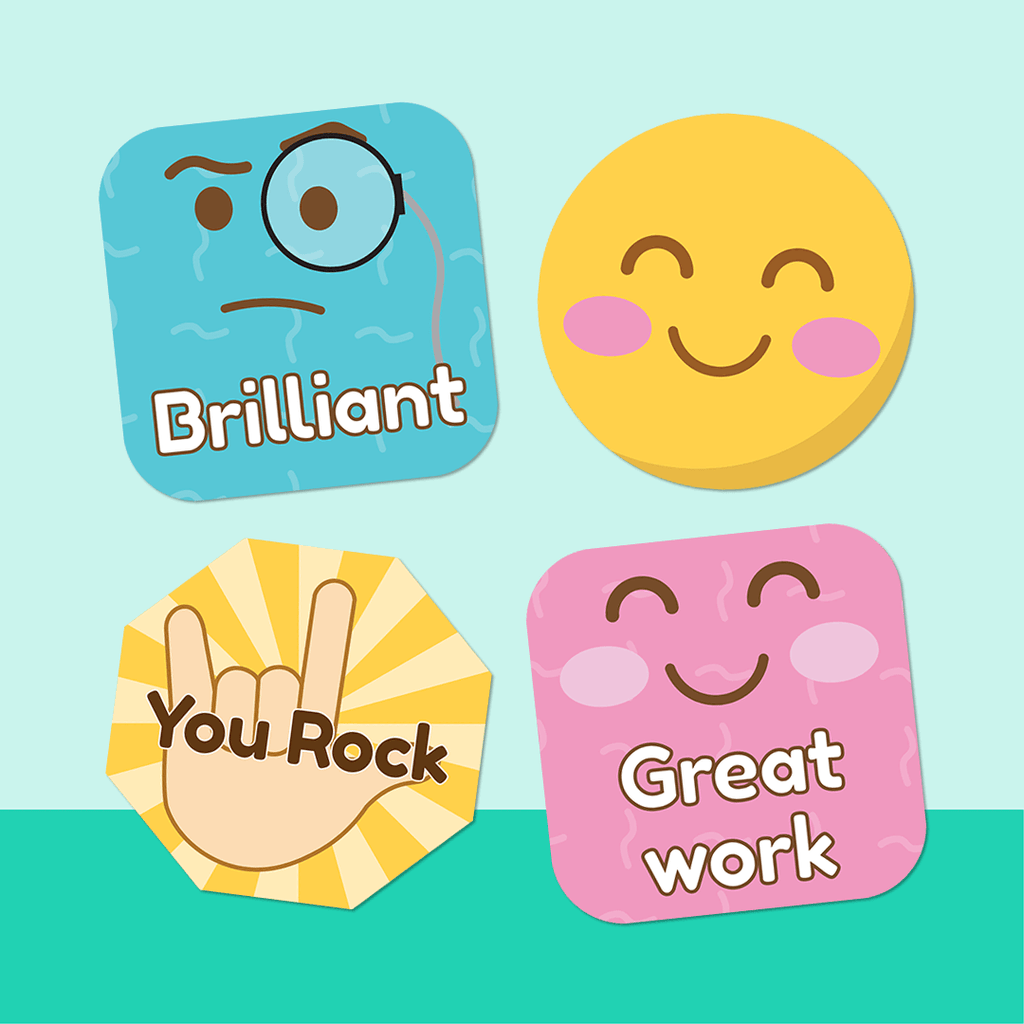 Emojis Reward Stickers