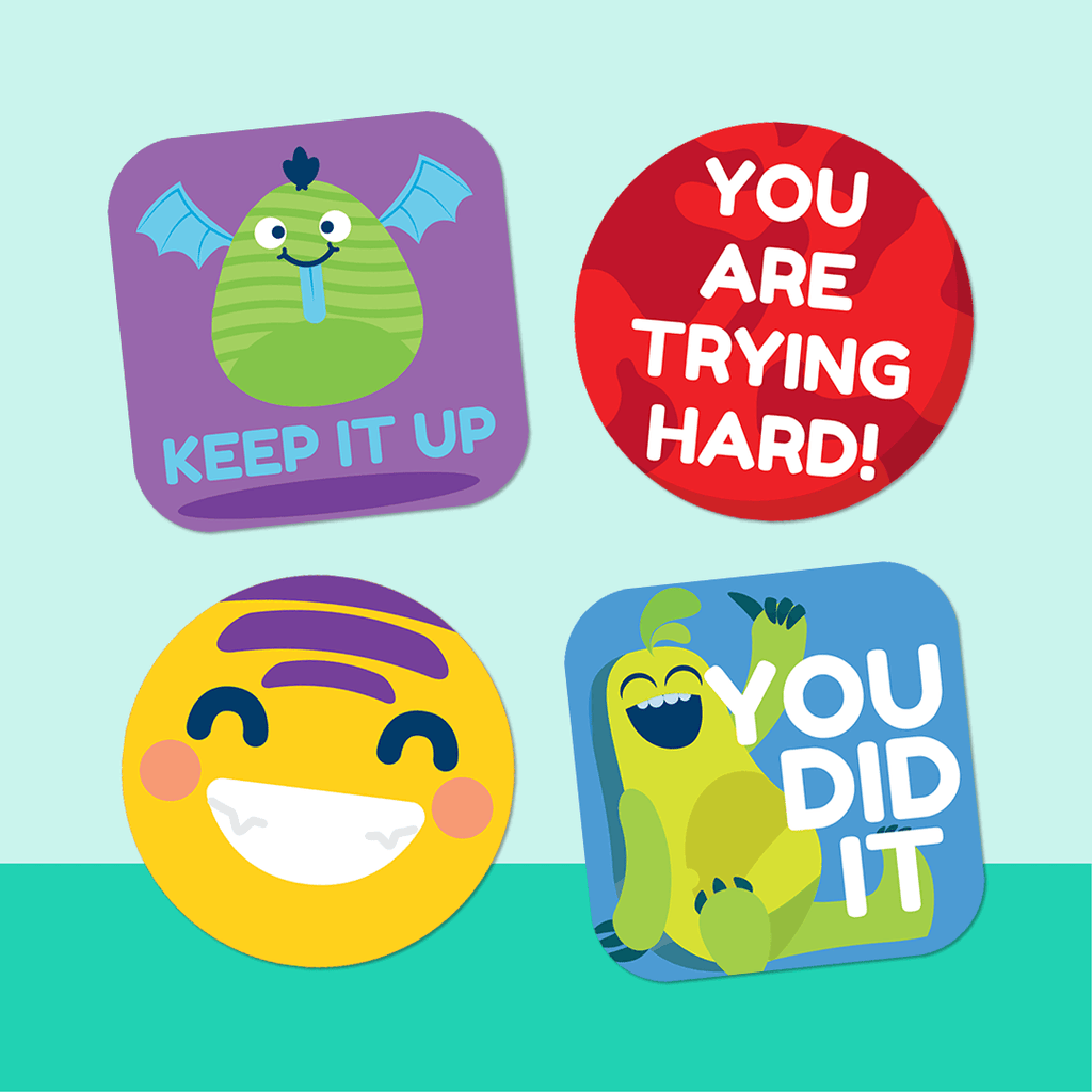 Monster Reward Stickers