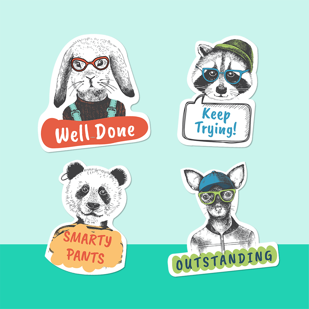 Woodland Creatures Reward Stickers