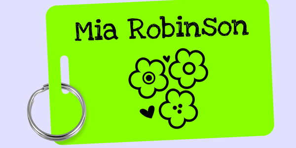 Classic Bag Tags - Fluorescent