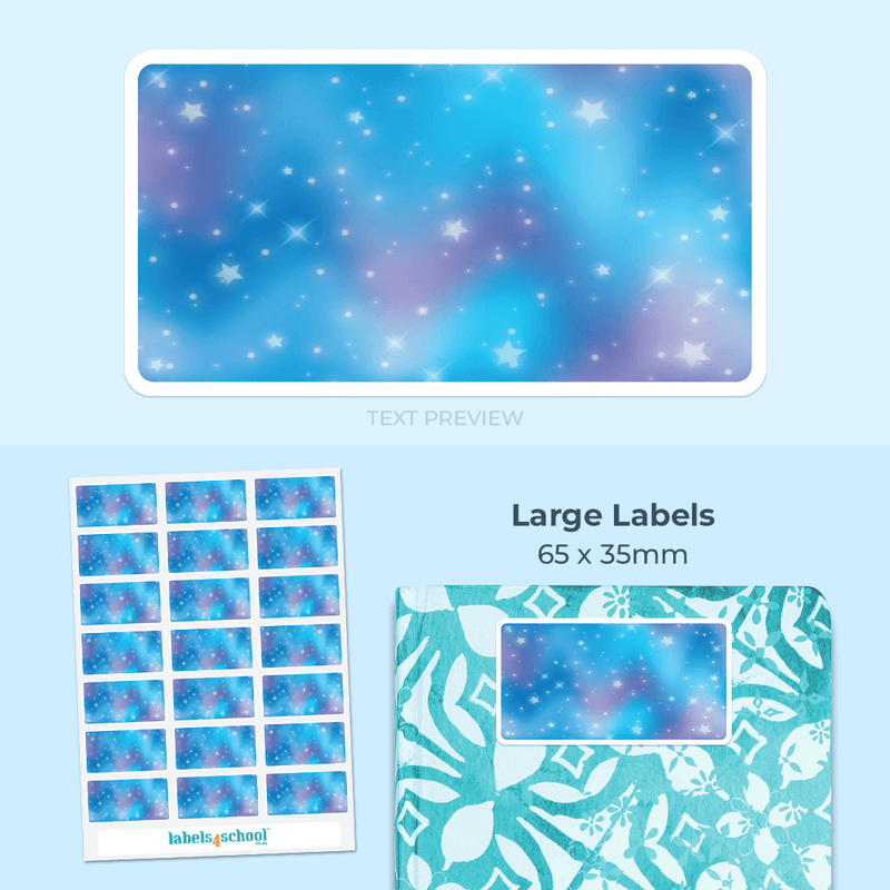 Colour Book Labels | Customise Your Own | Labels4School UK