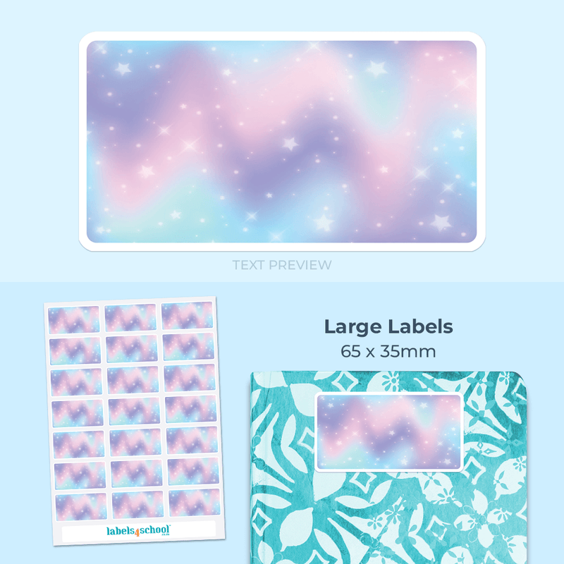 Colour Book Labels | Customise Your Own | Labels4School UK