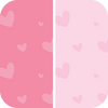 Hearts Pink