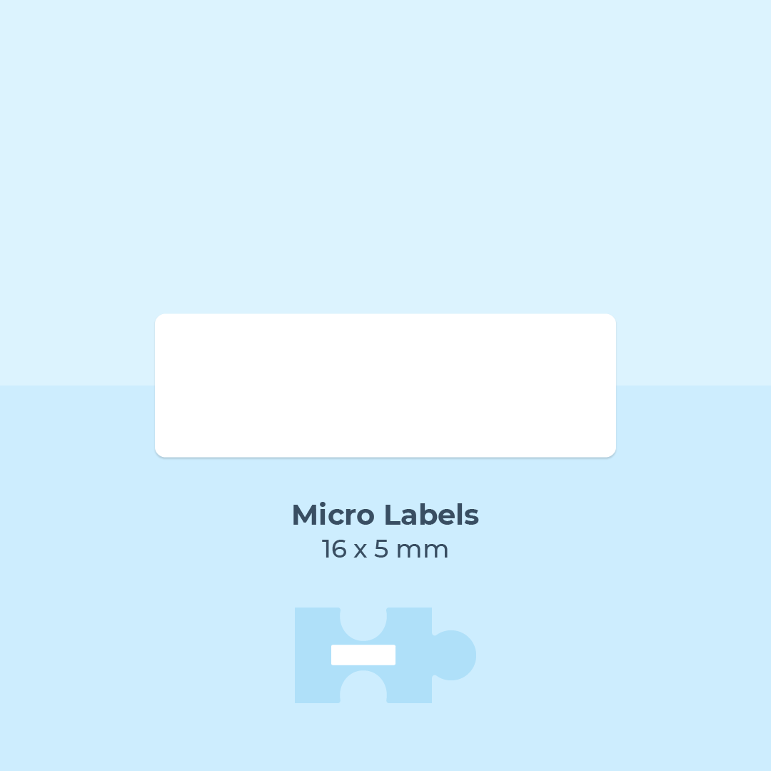 Label Misro Micro Labels | Durable Waterproof Name Stickers | Labels4School UK