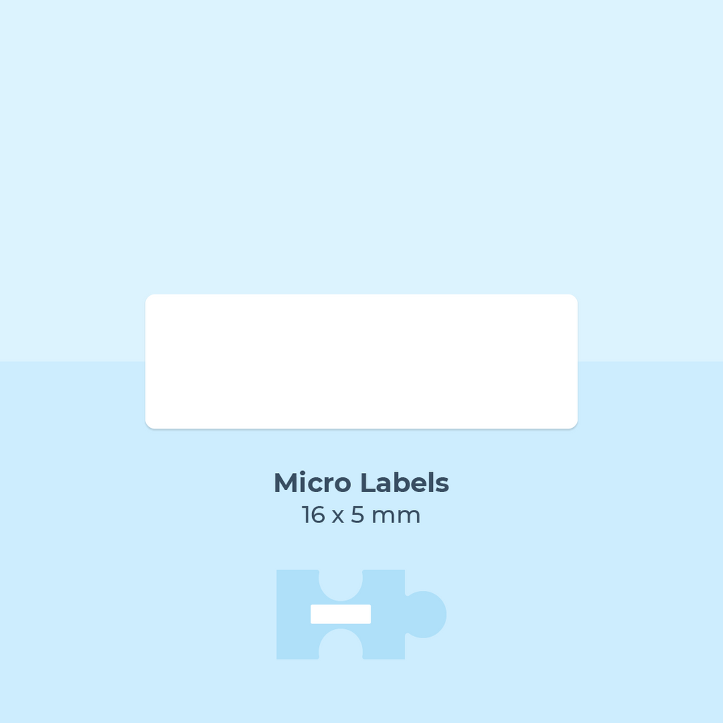 Micro Label Design Micro Labels | Durable Waterproof Name Stickers | Labels4School UK