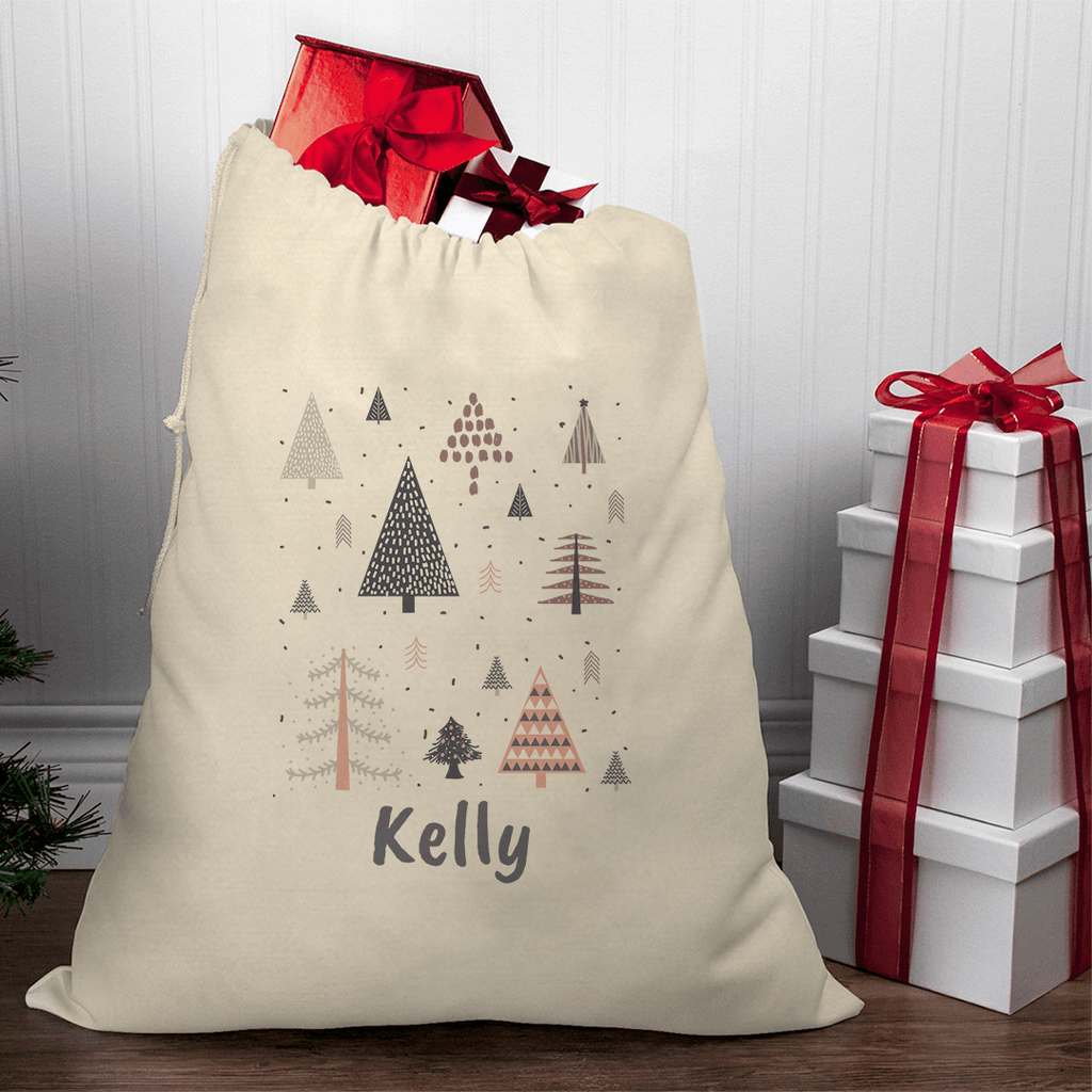 Christmas Trees - Santa Sack