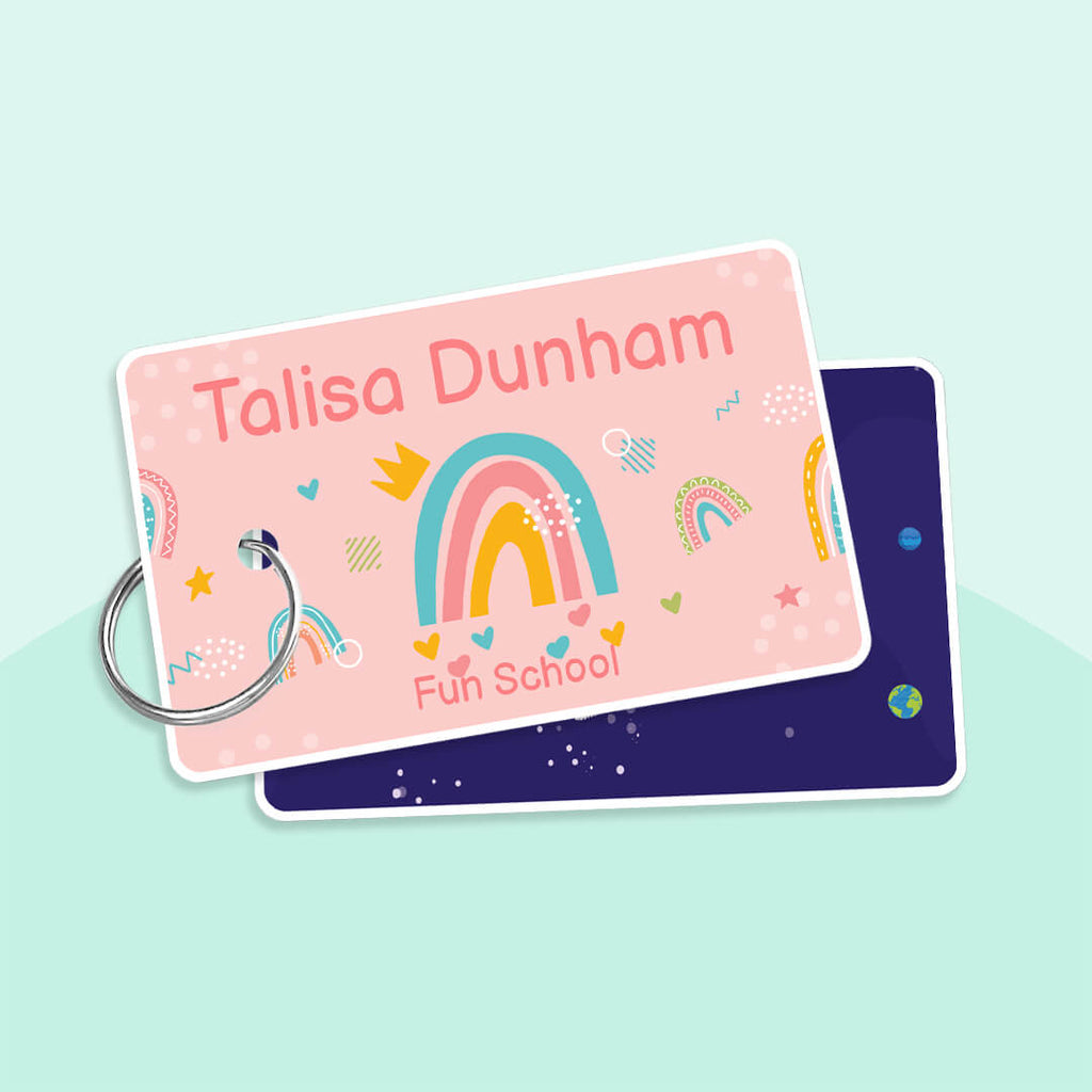 Colour Themed Bag Tags - Designer themes