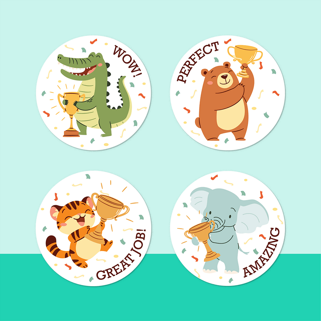 Animal Awards Merit Stickers