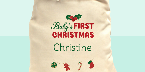 Babys First Christmas - Santa Sack