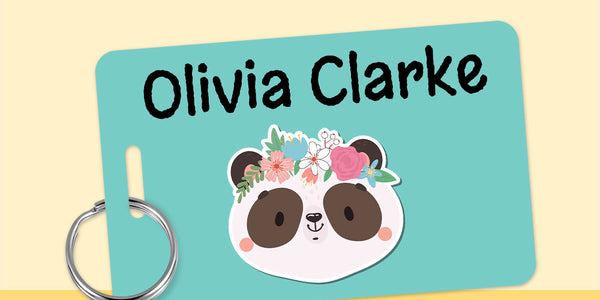 Colour Bag Tags - Customise your own