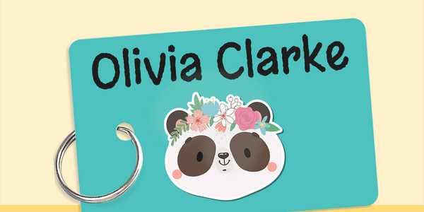 Colour Bag Tags - Customise your own