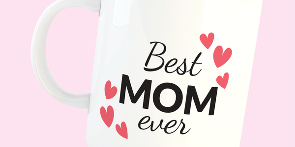 Best Mom Ever Hearts Mug