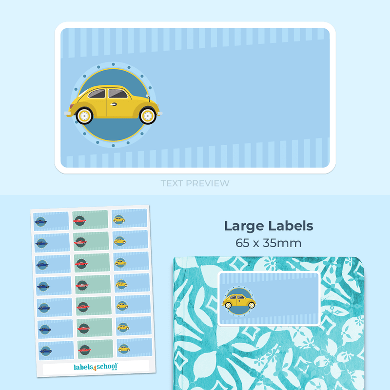 Colour Book Labels | Designer Themes & Durable Vinyl | UK ...