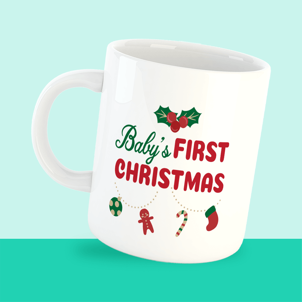 Babys First Christmas Mug