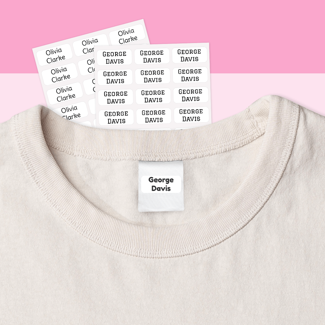 Stick-in Labels | Waterproof & Durable | Labels4School UK
