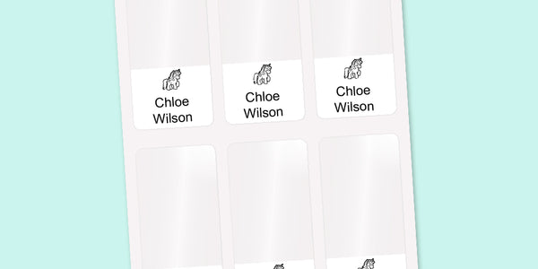Wrap-around Pen & Pencil Labels
