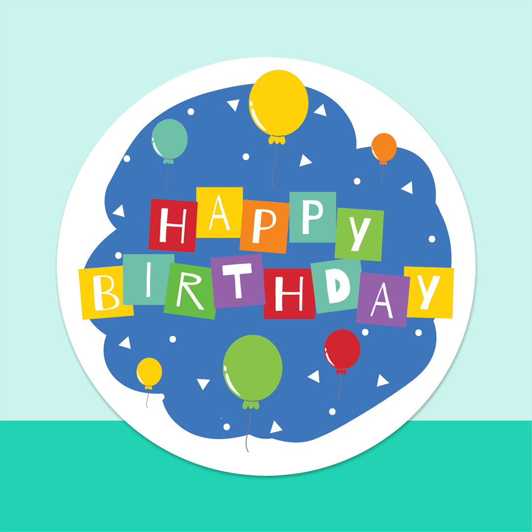 Gift Easy Party Decor Sheet Birthday