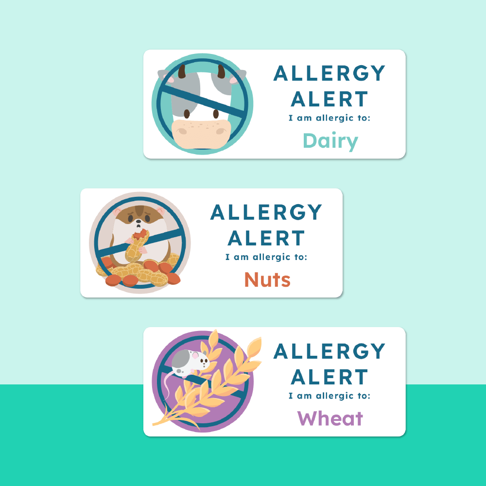 Allergy Alert Labels