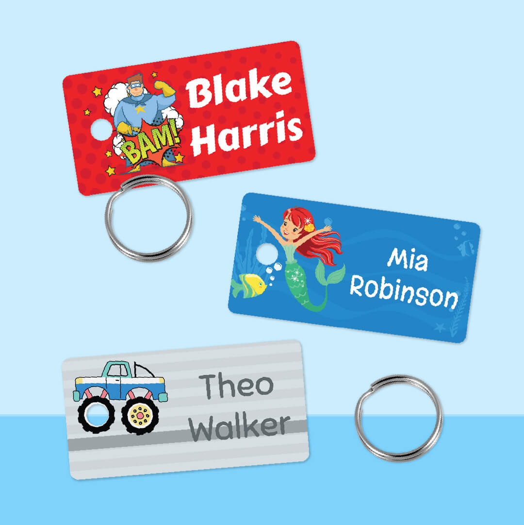 Mini Bag Tags Designer themes