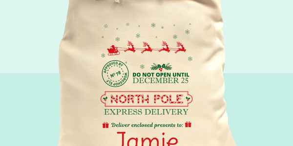 North Pole Delivery - Santa Sack