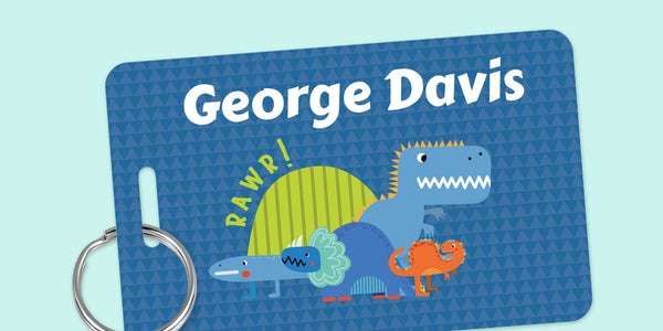 Colour Themed Bag Tags - Designer themes