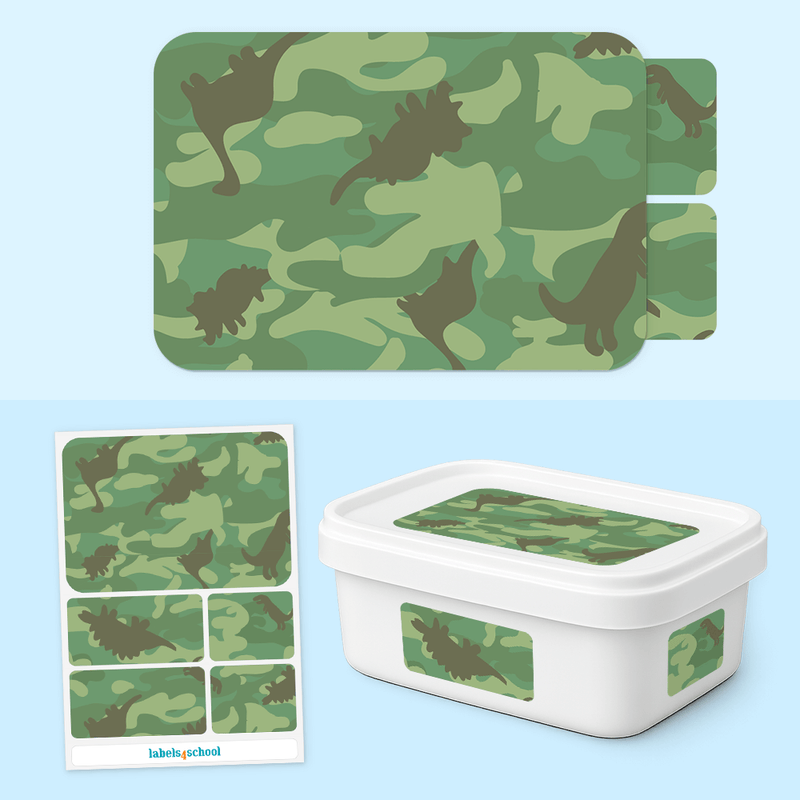 Dino Camo Green