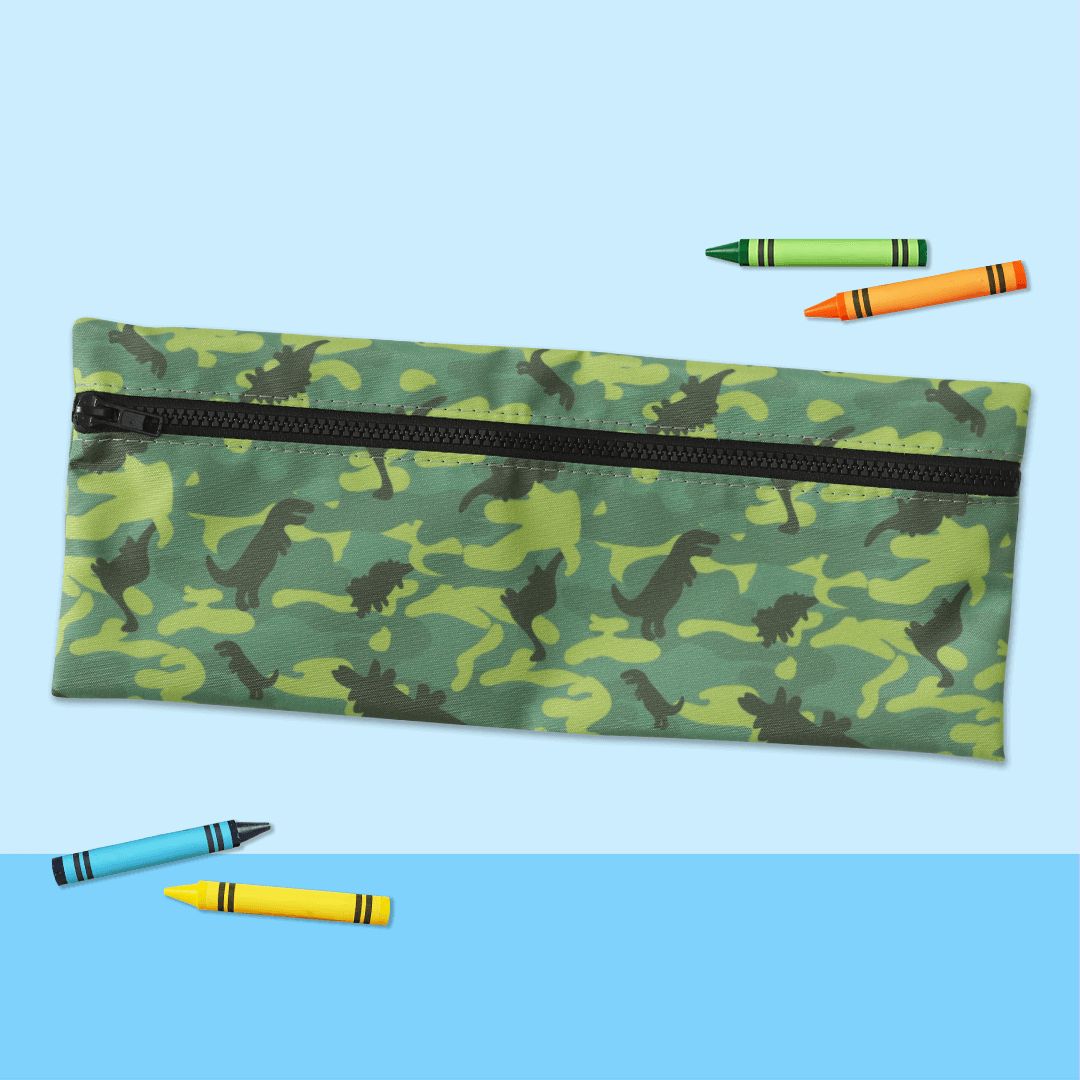 Pencil Bag Dino Camo