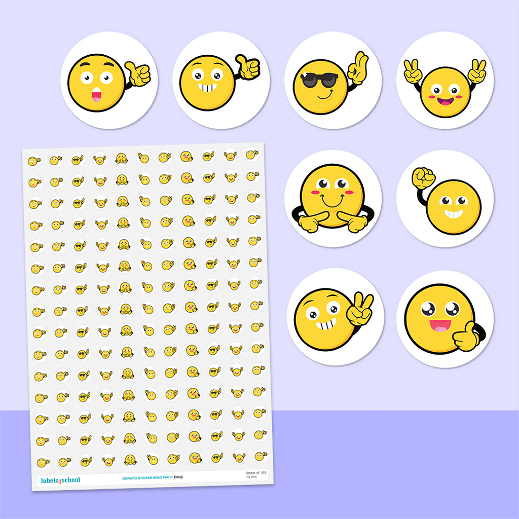 Emoji Friends Mini Dot Stickers