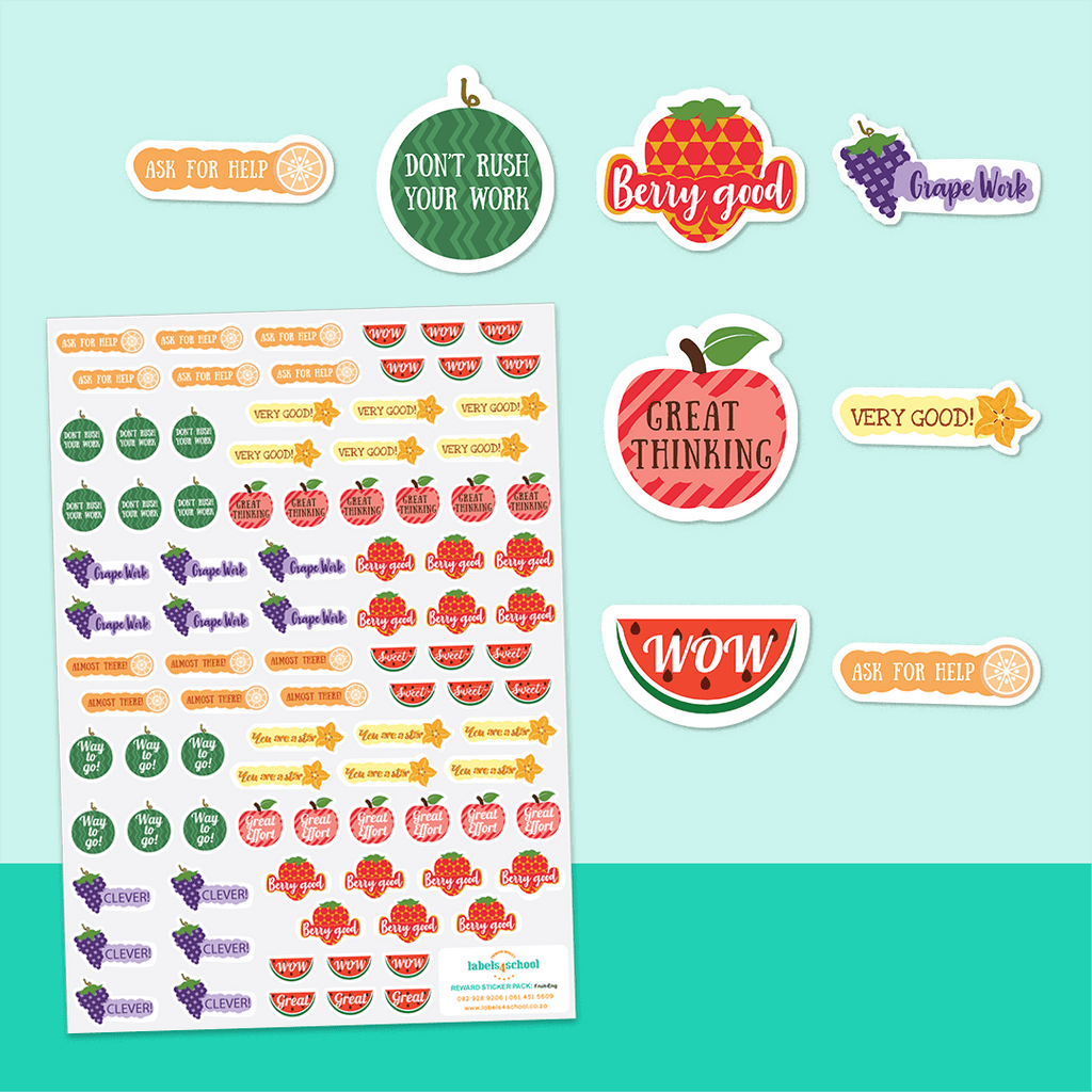 Fruity Reward Stickers