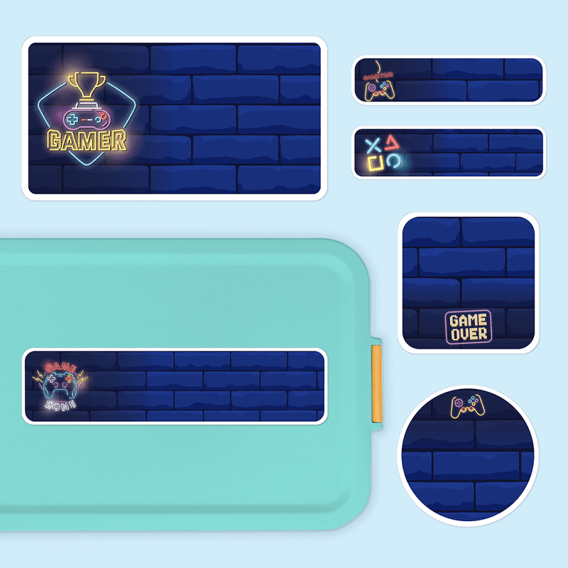Lable Game Colour Pre-school Pack | 65 Personalised Name Labels | Labels4school ...