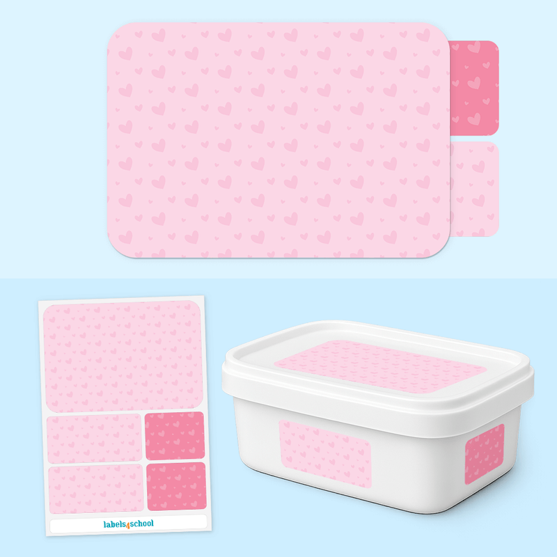 Hearts Pink