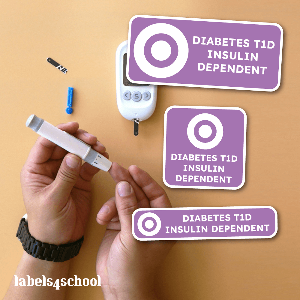 Personalised Medical Alert Stickers for Kids | Allergy ID ...