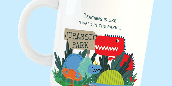 Teachers Jurassic Park Mug