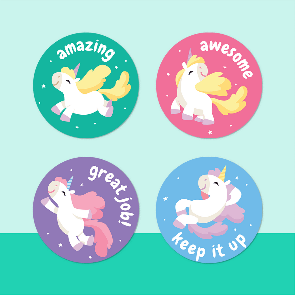 Little Unicorns Merit Stickers