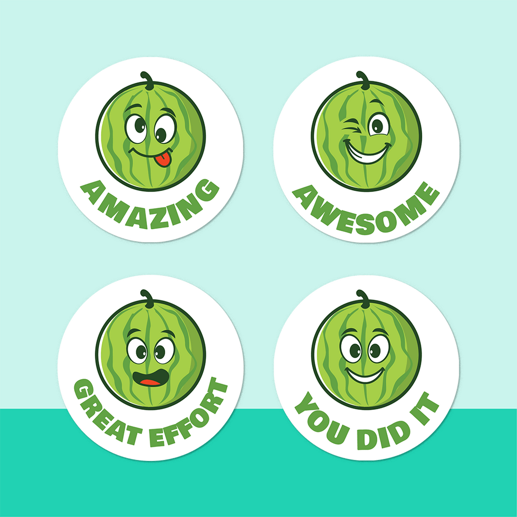 Melons Merit Stickers