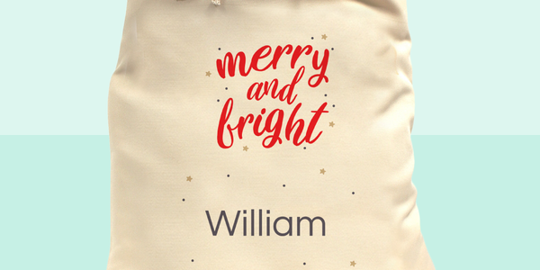 Merry and Bright - Santa Sack