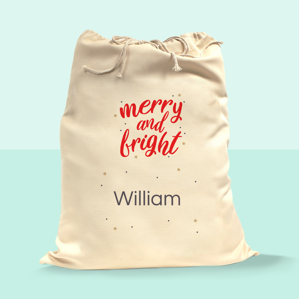 Merry and Bright - Santa Sack