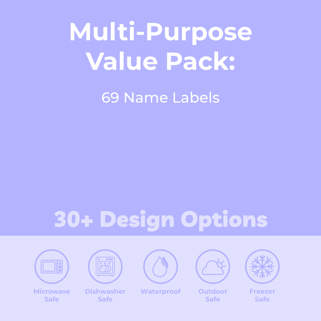 Name labels - Designer themes