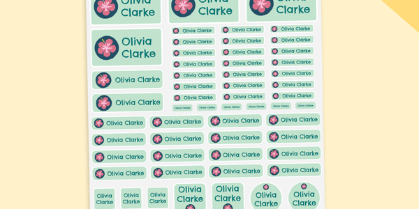 Name labels - Customise your own